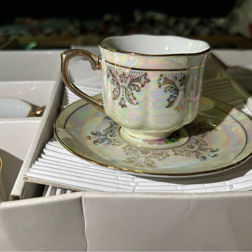 Vintage Royal Japan Tea Set 12 Pieces Brand New In The Original Box
